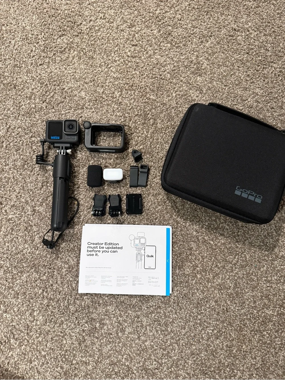 GoPro Hero 13 Content Creator Kit in Black